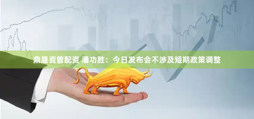 鼎晟资管配资 潘功胜：今日发布会不涉及短期政策调整